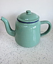Vintage Light Green Enamel