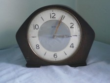 vintage smiths oak cased clock ( spares or repairs)