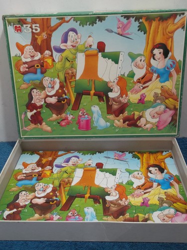 Snow white jigsaw - snow,