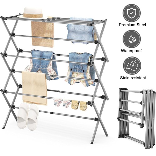 Tier drying rack clothes - drying,
