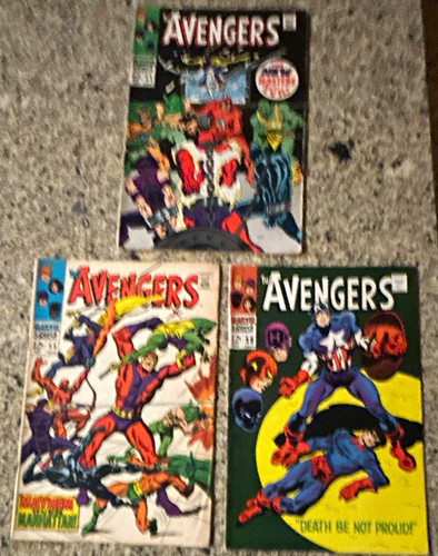 Marvel comics the avengers - marvel, lot