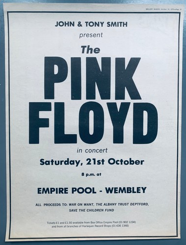 Pink floyd 1973 - 1973, original