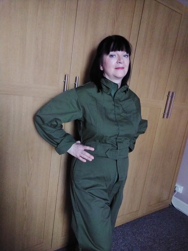 British army issue coveralls - british,