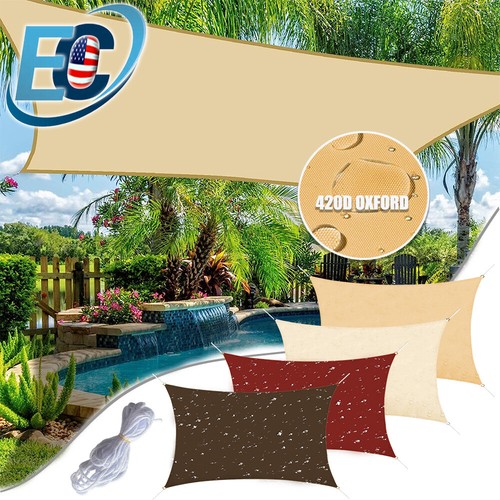 Waterproof shade sail - sail, patio