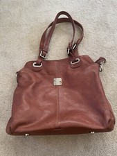 Italian I Medici Firenze Leather Bag Tan Colour