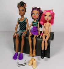 Monster High Pack of Trouble Clawd Howleen Clawdeen Wolf Family Set Used READ 