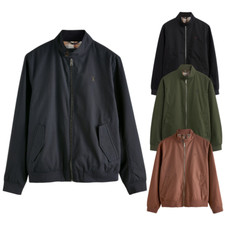 Mens N@@T Shower Resistant Lined Harrington Jacket Sizes M - 5XL