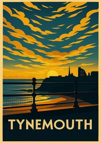 The tynemouth priory art - tynemouth,