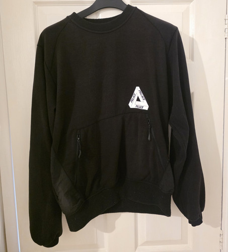 Palace black technical jumper - technical,