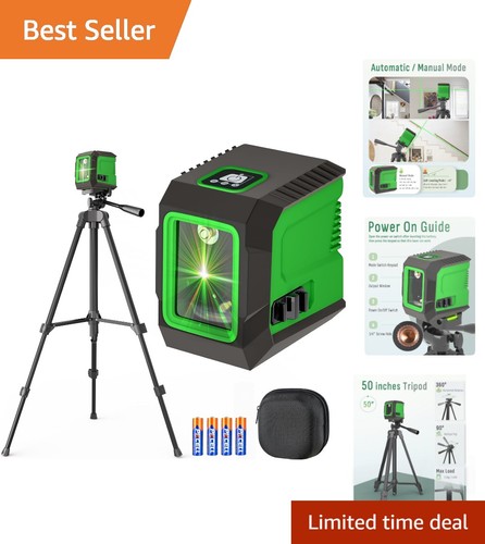 360 self leveling - 360°, green