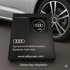 AUDI A5 Dynamic Centre Wheel Caps 61mm Set of 4