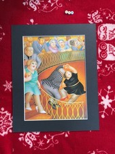 Really Lovely rare Mounted Art