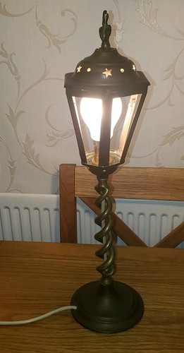 Vintage barley twist brass - vintage,