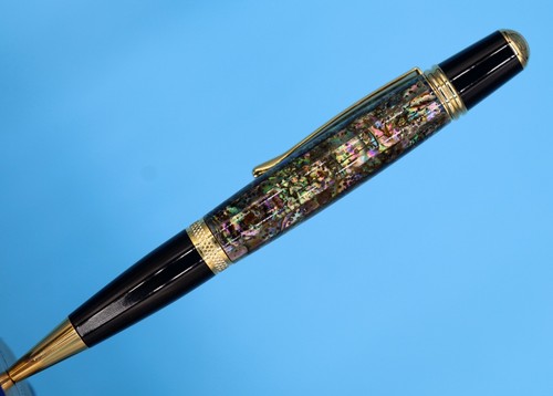Paua abalone sierra pen - abalone,