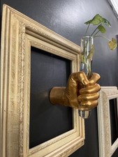 Artistic Wall-Mounted Golden
