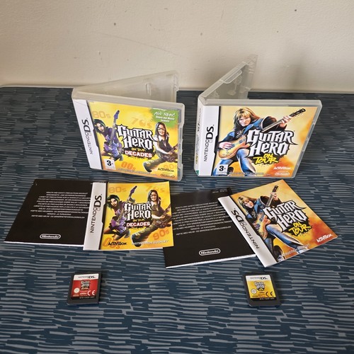 Nintendo guitar hero on - ds,