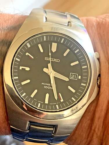 Seiko kinetic watch - mint, )