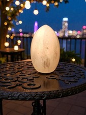 Selenite Egg Lamp: A