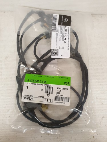 Rear bumper parktronic wiring - rear,