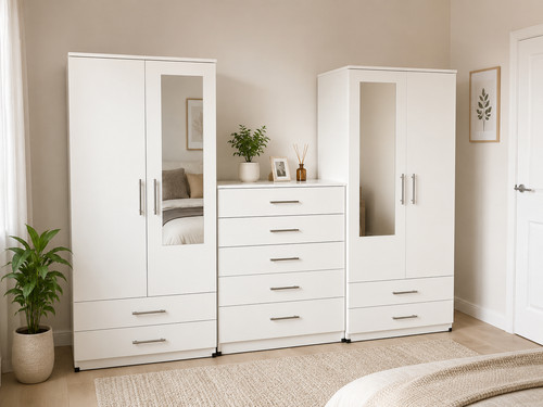 Ready assembled wardrobe set - ready,