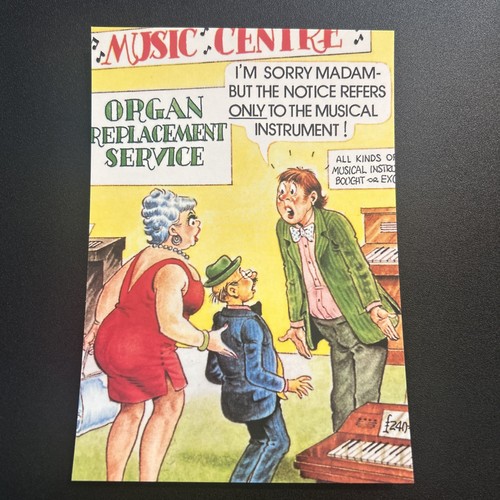 Bamforth black triangle comic - black,