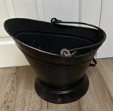 Hammered Metal Coal Scuttle