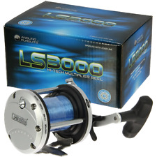 LS3000 Sea Fishing Multiplier Reel Loaded with 20lb Line Sea Boat Fishing Reel
