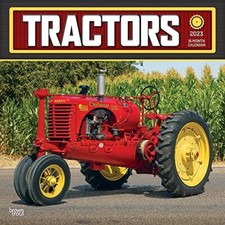 Tractors | 2023 12 x 24 Inch Monthl..., BrownTrout Publ