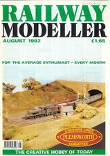 Railway Modeller Aug 92: MLVs/North Eastern Signalboxes/LNER 2-6-2T/Gauge O