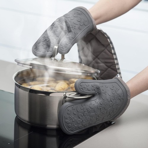 Zeal double oven gloves mitts - double,