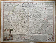 1756 Antique large map
