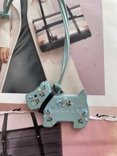 Radley Blue Leather Dog Tag /