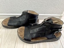 Diesel Men 8.5US Boots Genuine Leather Sandals 42 Cleaned Luxury Casual Sleek