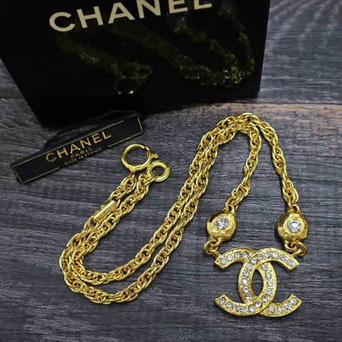 Chanel gold plated logos - chanel,