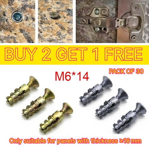 30x 6x14mm door hinge repair - 6x14mm,