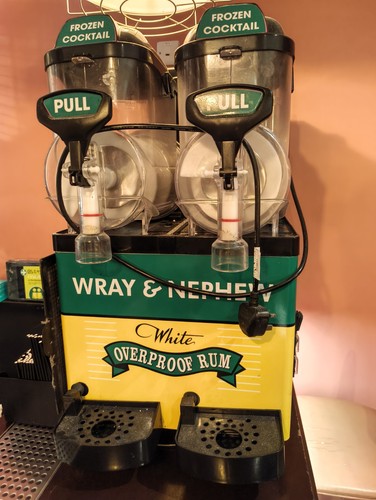 Slushy machine double - machine,