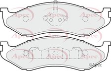 Disc Brake Brake Pad Set APEC PAD852 Fits Jeep Kia Cherokee Grand Cherokee