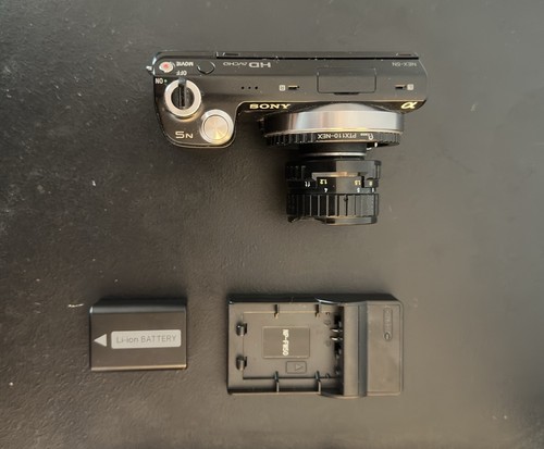 Sony nex with mm pentax - 50,