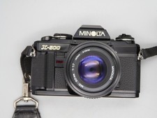 Minolta 500 film camera - x-500,