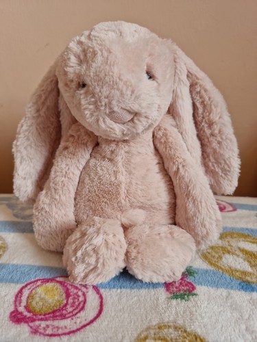 Jellycat medium bashful - medium, blush