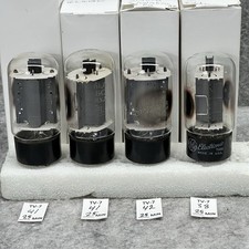 4 VINTAGE  GE 6L6GC TUBES ALL