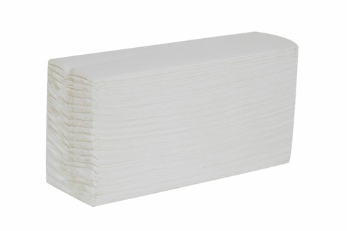 White fold paper hand - c, towels