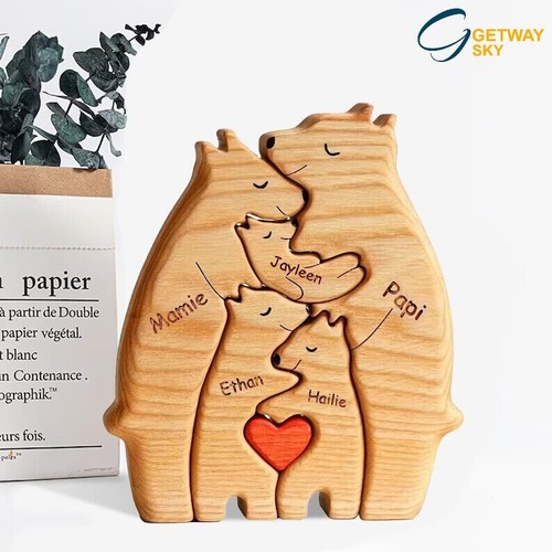 Personalised bear family - bear,