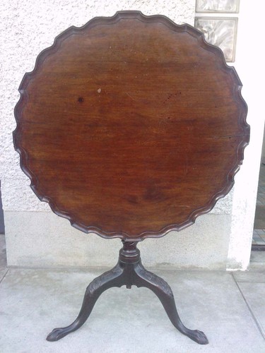 Table gueridon chippendale - table,