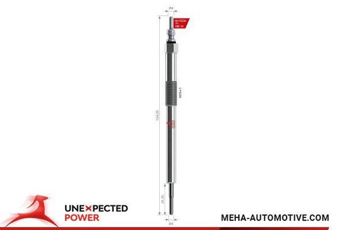 Glow plug fits honda - 4x,