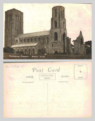 Vintage postcard wymondham - postcard,