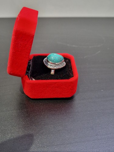 Pear shaped silver - silver, blue