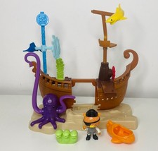 Octonauts Kwazii's Shipwreck Pirate Ship With Sea Creatures