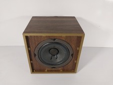 Vintage Auratone 5C Super Sound Cube Speaker Made In USA Woodgrain