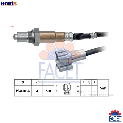 Lambda sensor 7565 for - sensor, 10.7565